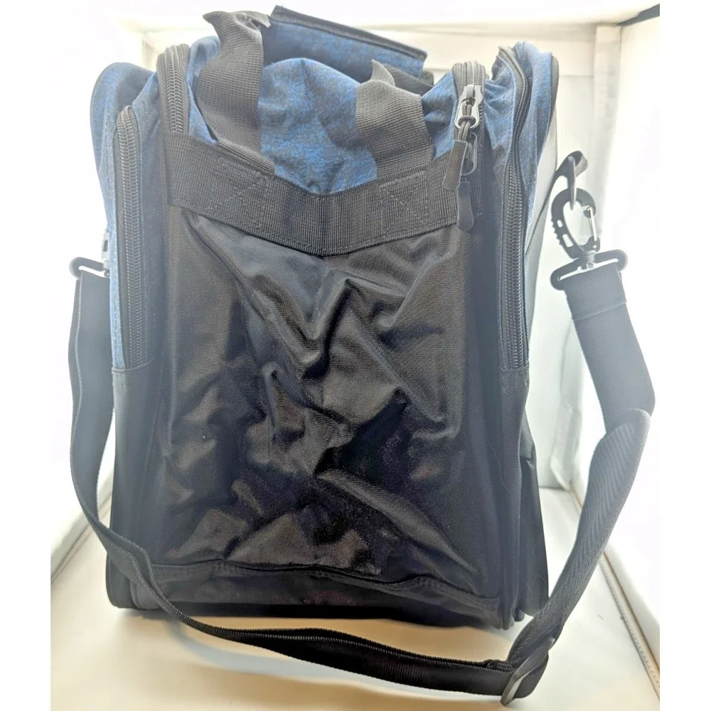 1 Ball Bowling Bag for Men, Durable Bowling Tote with Padded Holder & Vent